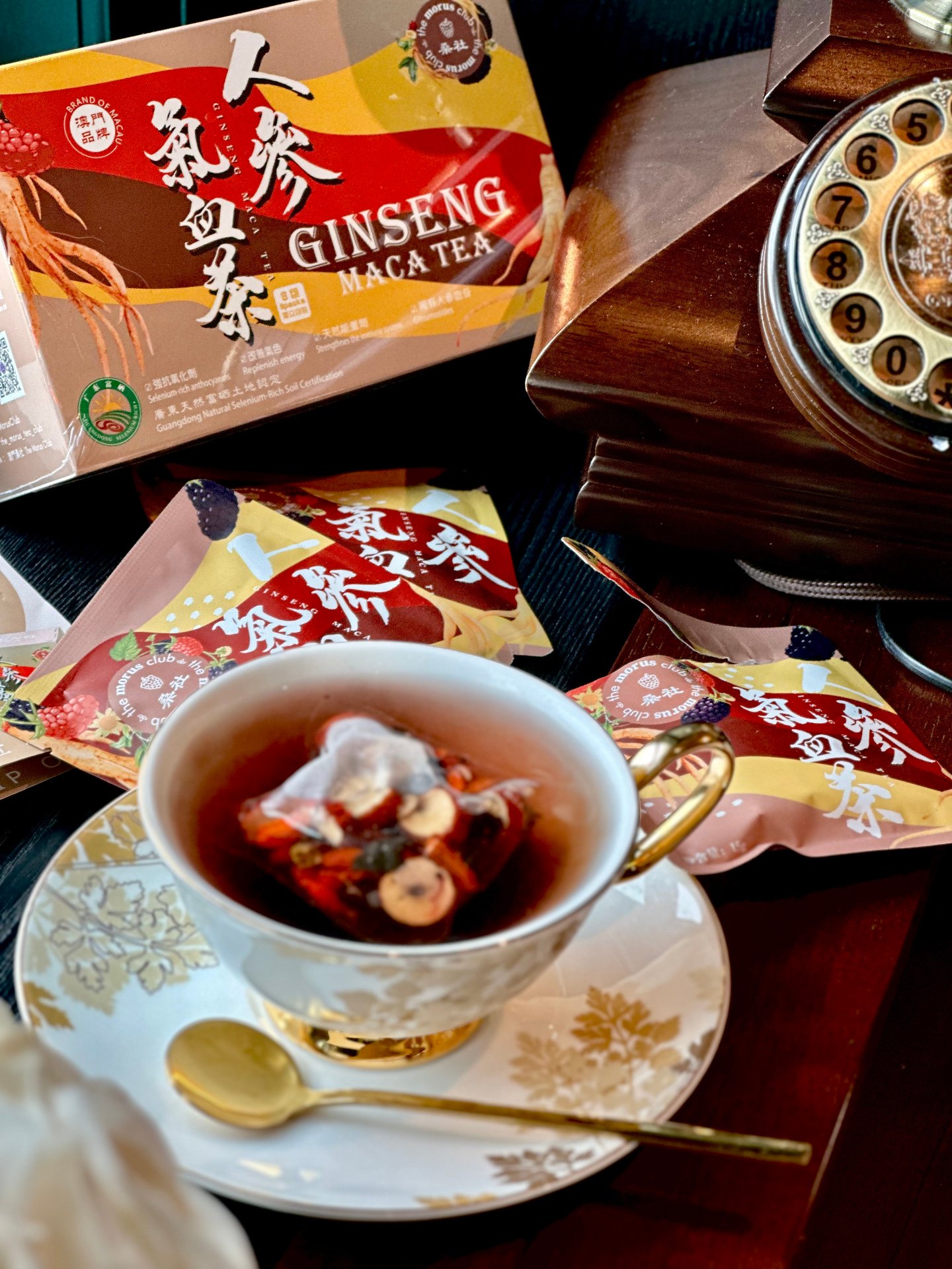 人蔘氣血茶茶湯